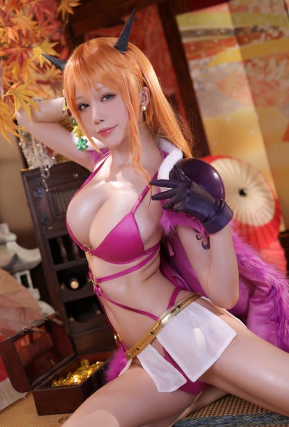 水淼aqua –NO.102 海贼王 娜美[122P/155MB]