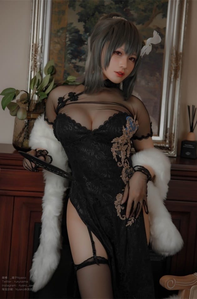 Nyako喵子 – NO.040 路易九世 – 旗袍[48P-248MB]