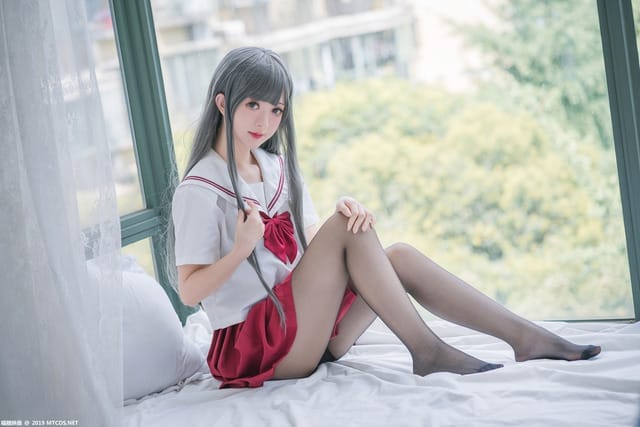 喵糖映画 – VOL.017 白发魔女[40P902M]