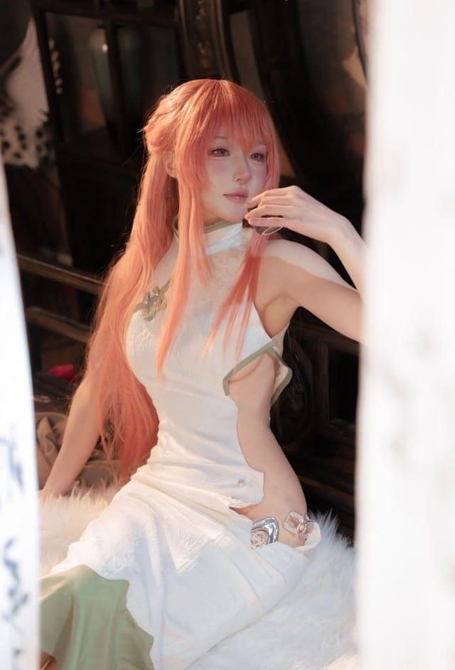 阿包也是兔娘 – NO.095 碧蓝航线英仙座旗袍[30P-210M]